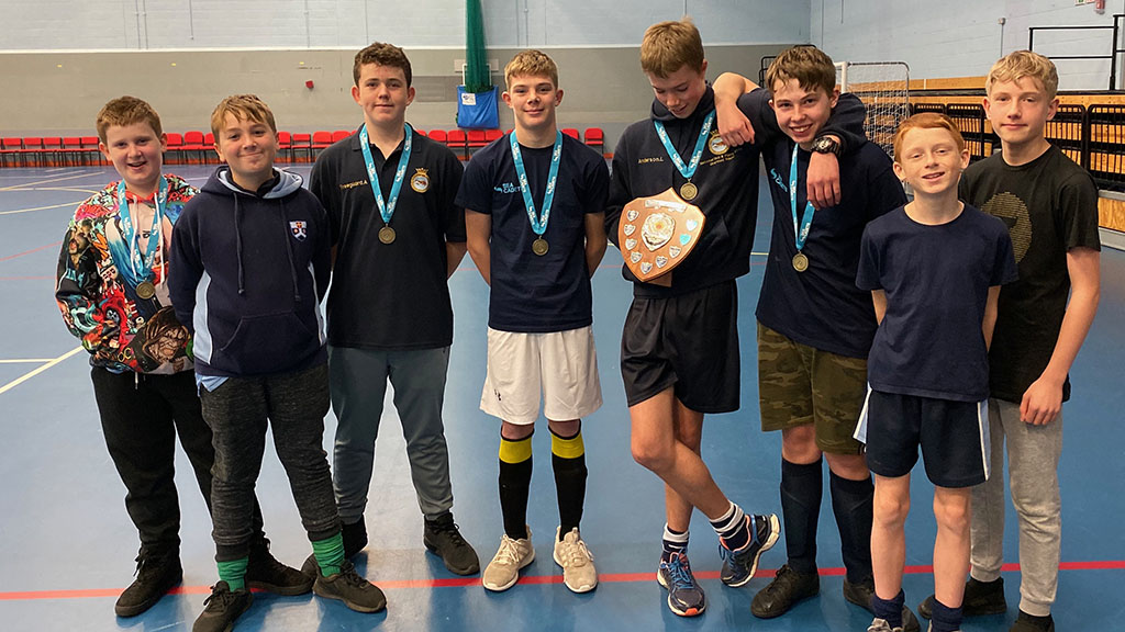Winners of 2019 District football competition